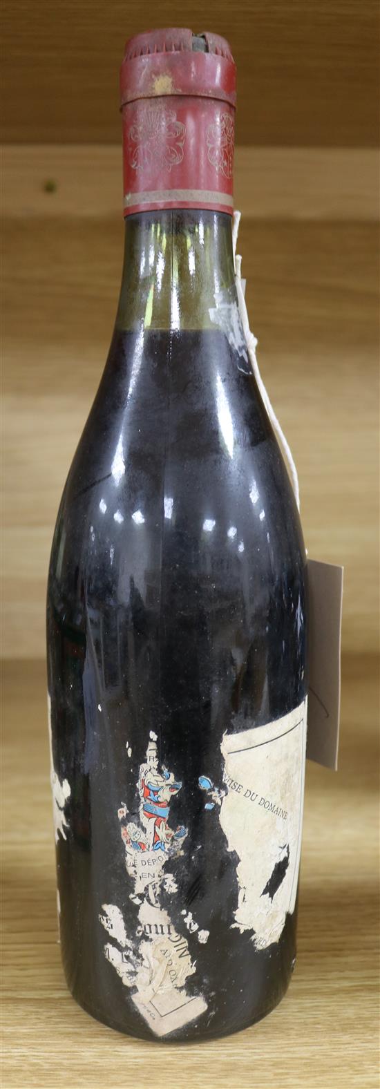 One bottle of Aloxe Corton Les Boutieres, 1960